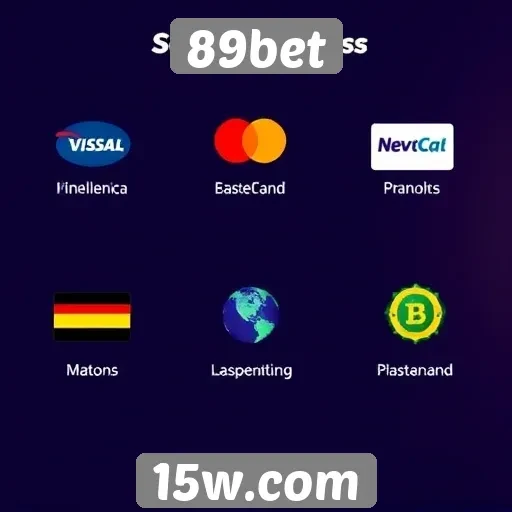 Avaliação de métodos de pagamento disponíveis no 89bet